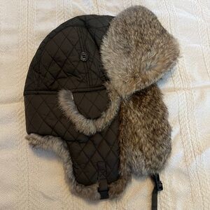 Winter trapper hat